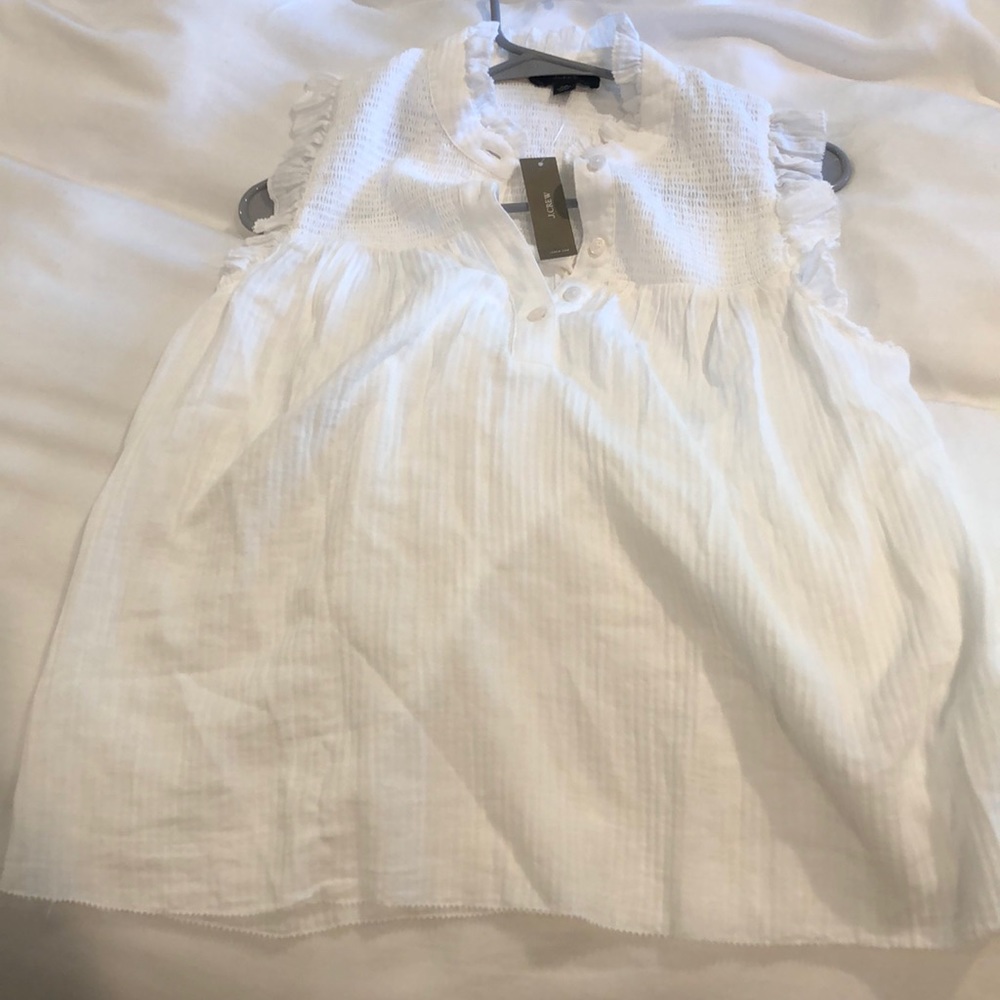 Jcrew top- gauze